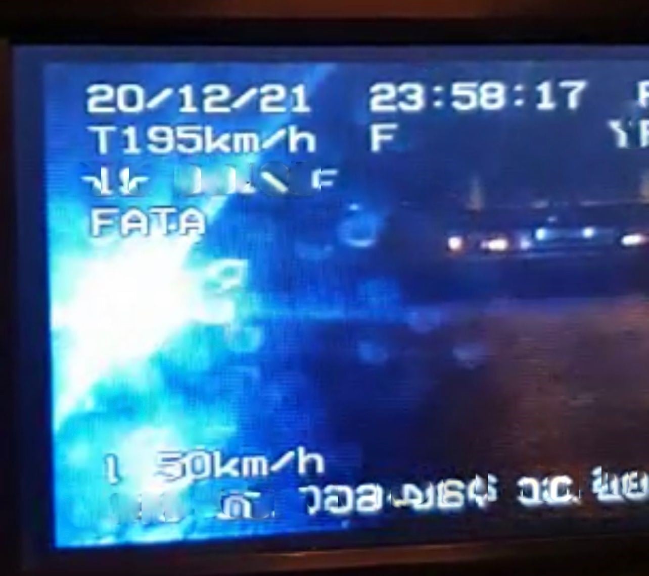 Un tânăr de 22 de ani a fost prins de polițiști circulând cu aproape 200 km/oră în oraș