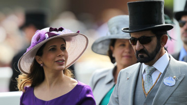 Sheikh Mohammed Bin Rashid Al Maktoum and HRH Princess Haya Bint Al Hussein