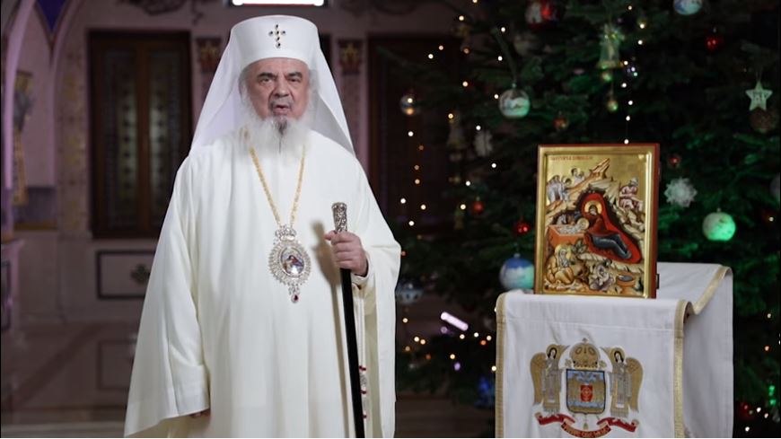 Patriarhul Daniel transmite „pace și bucurie" de Anul Nou