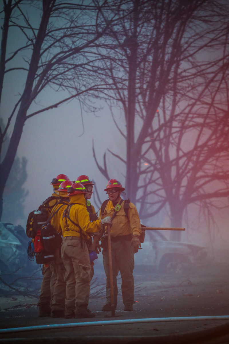Sute de case au fost complet distruse de un incendiu uriaș, în Colorado FOTO: Getty Images