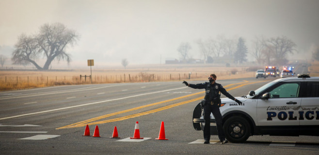 Sute de case au fost complet distruse de un incendiu uriaș, în Colorado FOTO: Getty Images