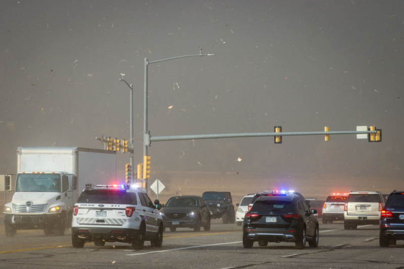 Sute de case au fost complet distruse de un incendiu uriaș, în Colorado FOTO: Getty Images