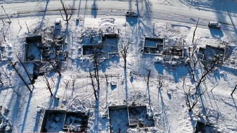 urmarile incendiului din Colorado