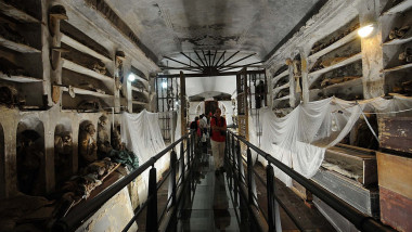 Cadavrele mumificate din Catacombele Capucinilor din Palermo