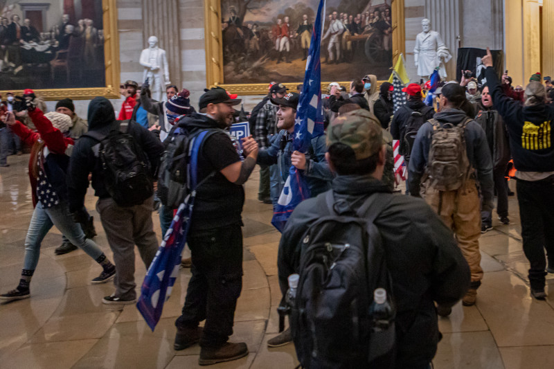 The US Capitol Breached by Pro-Trump Rioters