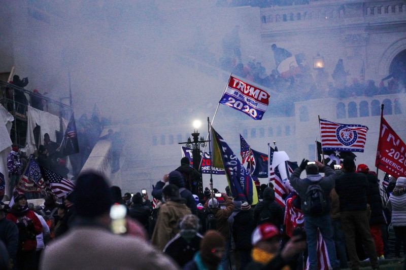 US President Supporters Storm The US Capitol, Washington DC, USA - 06 Jan 2021