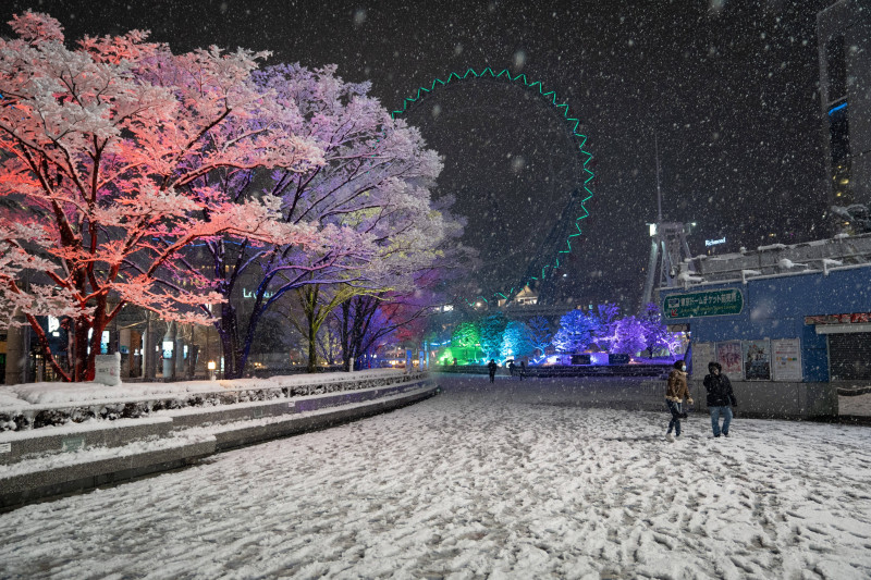 JPN : Heavy snowfall warning in Tokyo