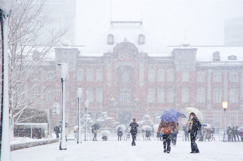 Snow in Tokyo, Japan - 06 Jan 2022