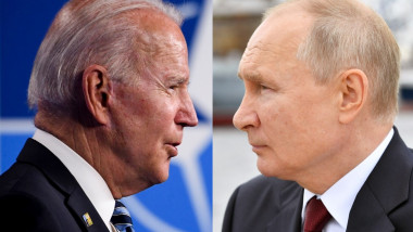 Joe Biden față în față cu Vladimir Putin