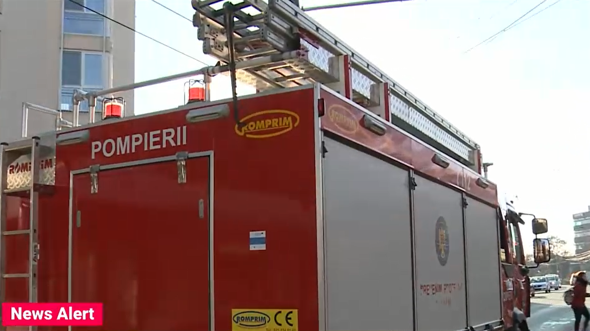 Incendiu la Spitalul Municipal din Timișoara. Pompierii au fost chemați pentru că din baia personalului ieșea fum