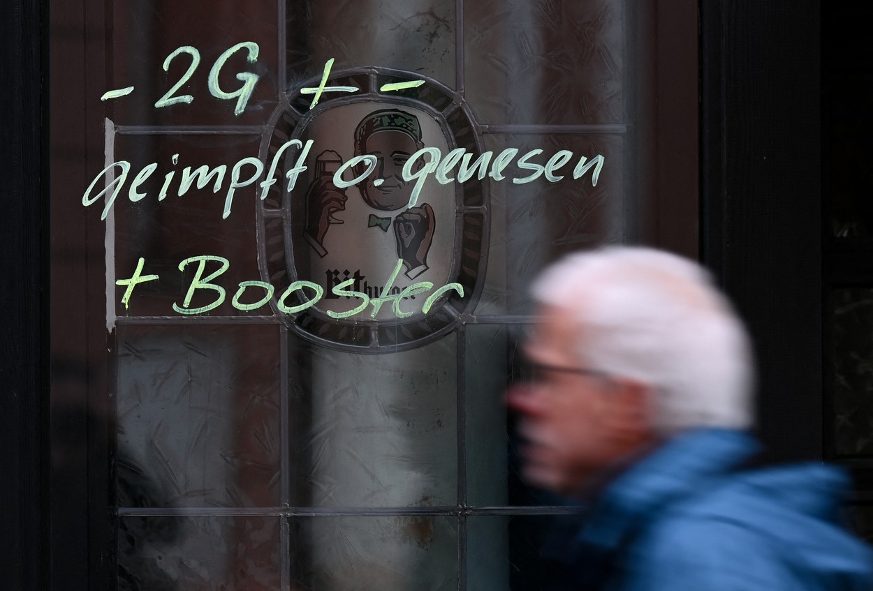 Germania înăspreşte restricţiile pentru a stimula vaccinarea cu doza booster