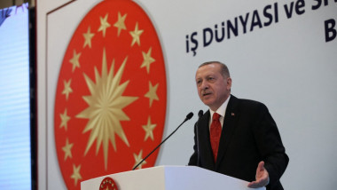 erdogan presedintele turciei la conferinta