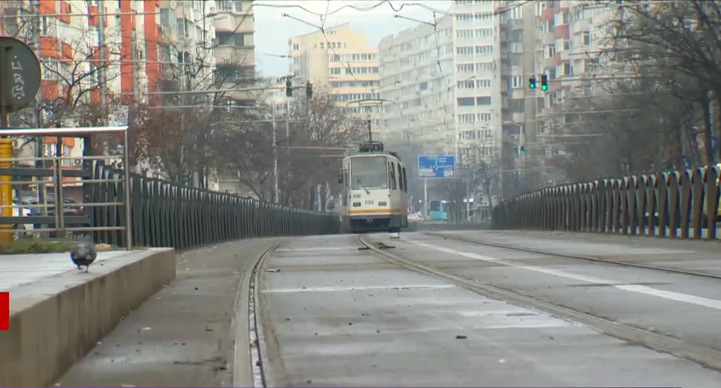 Cum a arătat Bucureștiul în prima zi a anului. Șofer: „Nu se poate așa ceva, chiar nu se poate”