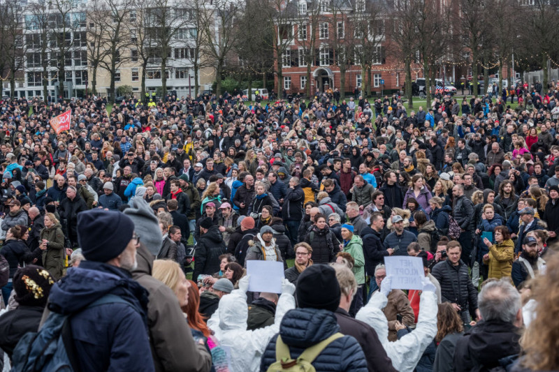 Dutch Anti-covid Measures Protest To Go Ahead Despite Police Strike