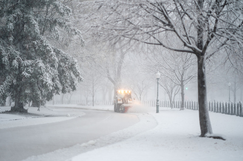 Winter Weather in Washington DC, Capitol Hill, Washington, Dc, United States - 03 Jan 2022