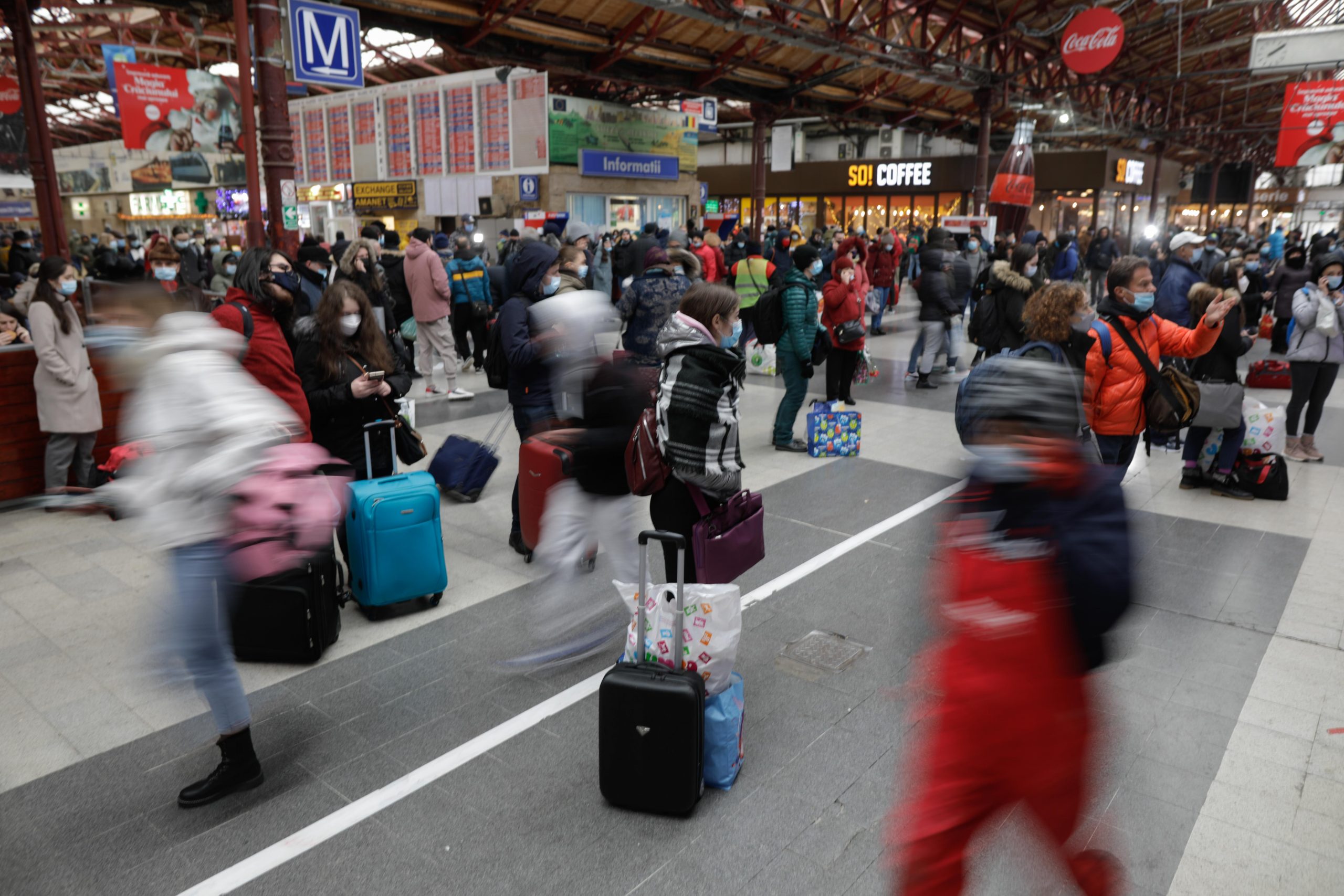 S-a stricat sistemul electronic de rezervări, biletele de tren pot fi cumpărate vineri dimineață doar de la ghișee