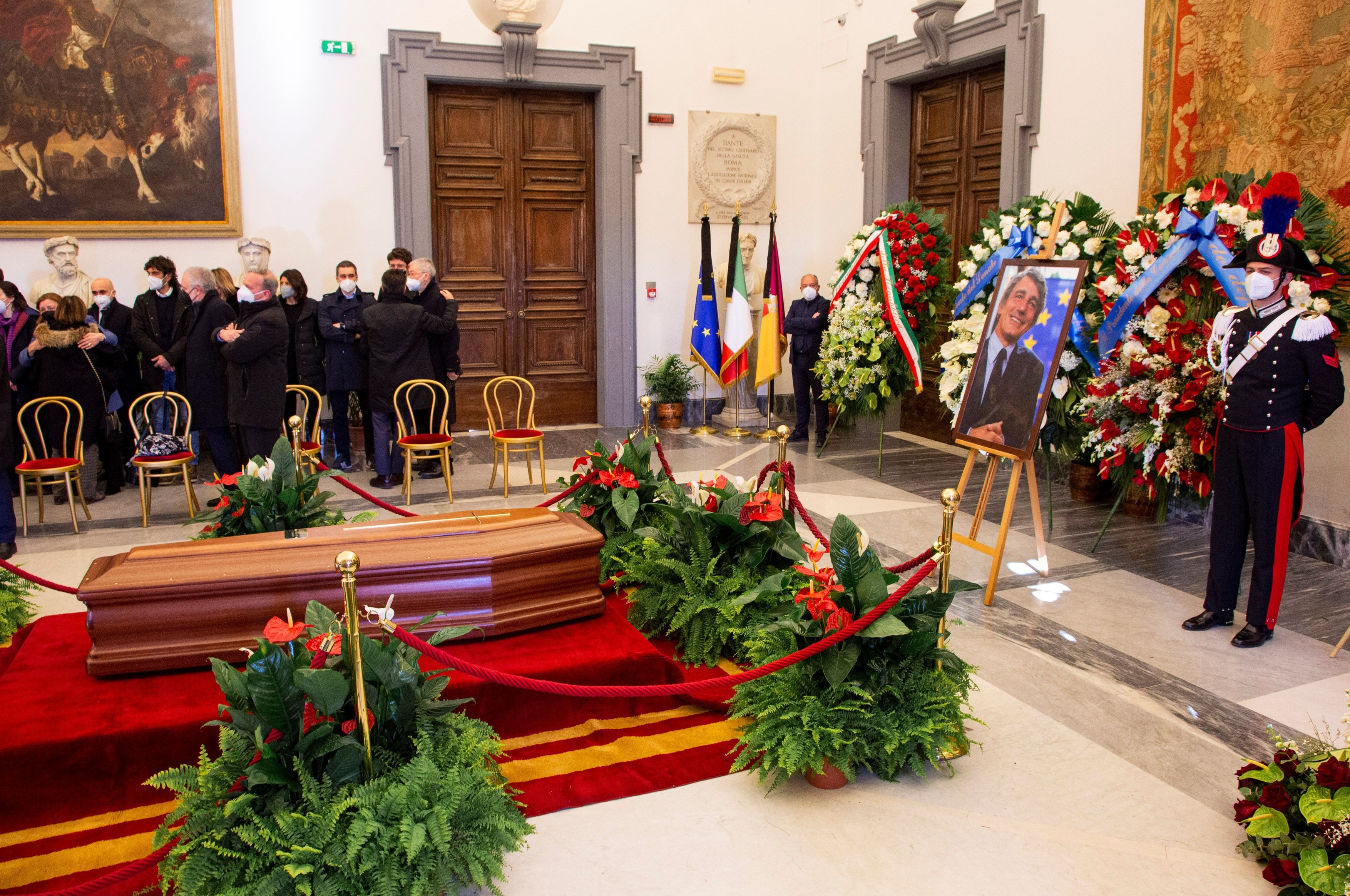 Funeraliile de stat pentru David Sassoli au loc astăzi la Roma. Participă președintele Italiei și liderii europeni