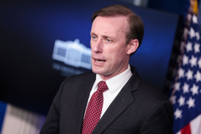 White House National Security Adviser Jake Sullivan at the Daily Press briefing, Washington, District of Columbia, USA - 13 January 2022