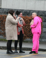 Sinead O'Connor Attended The Funeral And Cremation Of Her Son, Shane At Newlands Cross Cemetery And Crematorium