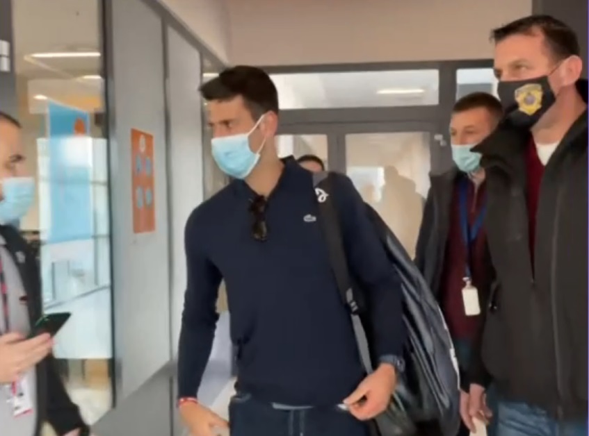 Corespondență Digi24 din Serbia: Novak Djokovic a ajuns la Belgrad, primele imagini cu sportivul pe aeroport