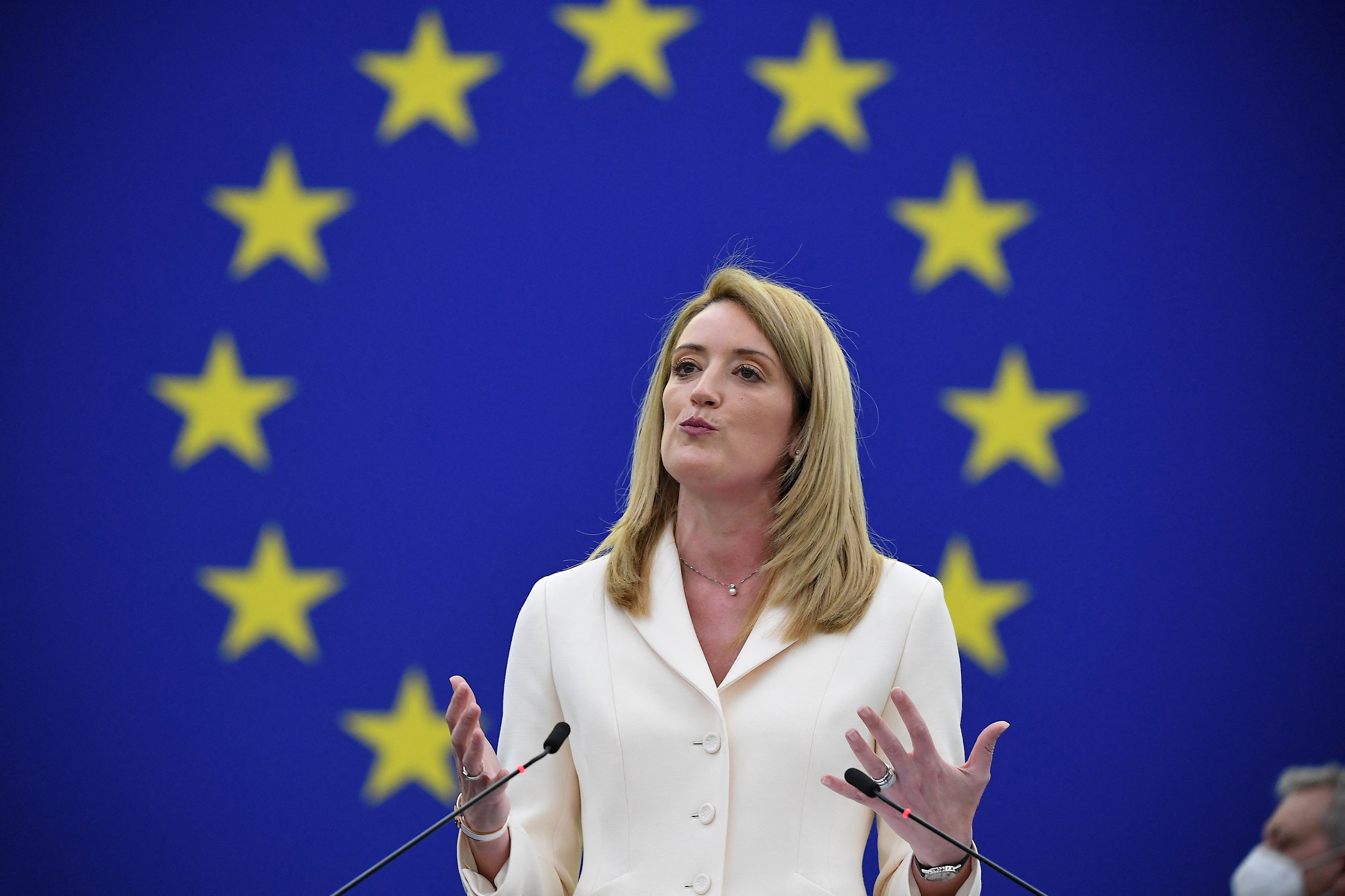 Roberta Metsola a fost aleasă în funcția de președinte al Parlamentului European în ziua în care împlinește 43 de ani