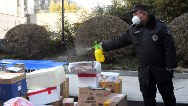 Coletele sunt dezinfectate în China