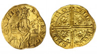 moneda din aur veche fata si verso