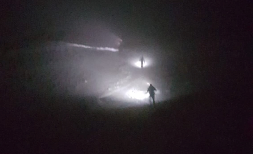O persoană s-a rătăcit pe Platoul Bucegi, unde vântul bătea cu peste 130 km/h şi vizibilitatea era zero. A fost găsită după câteva ore