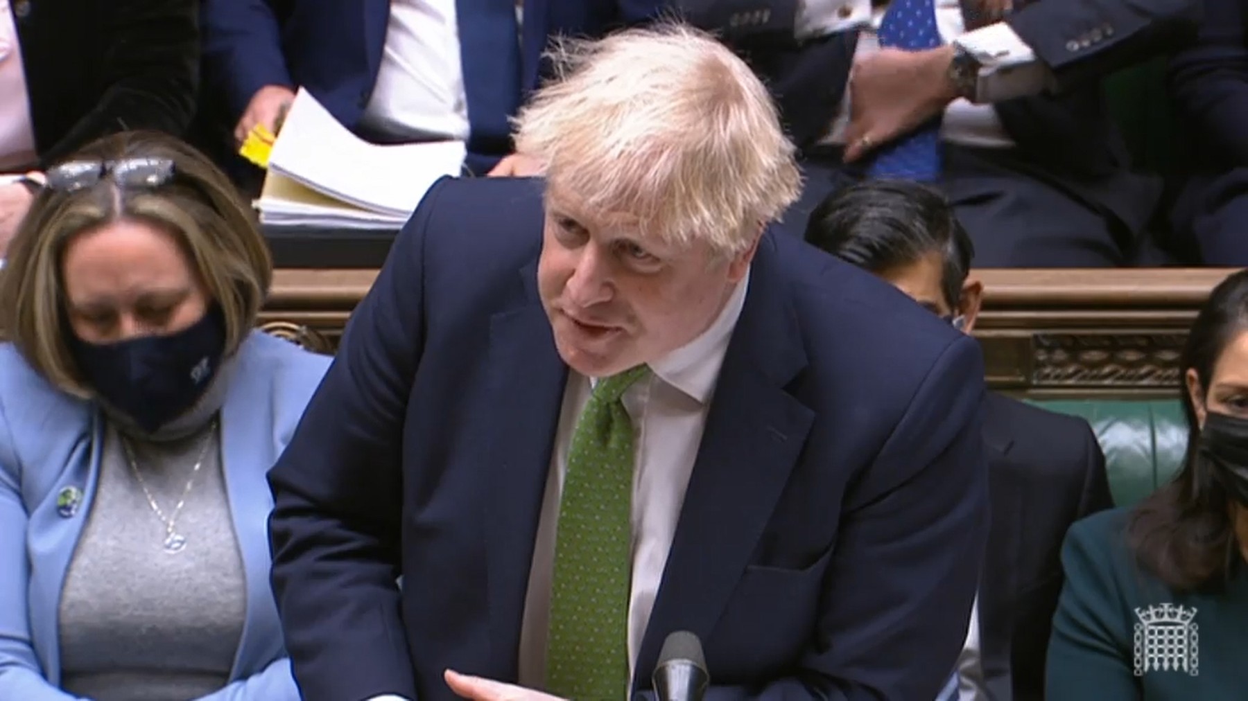 Boris Johnson acuză Rusia de "crime de război" în Ucraina