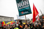 BELGIUM: BRUSSELS EUROPEAN DEMONSTRATION FOR DEMOCRACY