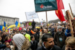 Brussels European Demonstration For Democracy, Brussels, Belgium - 23 Jan 2022
