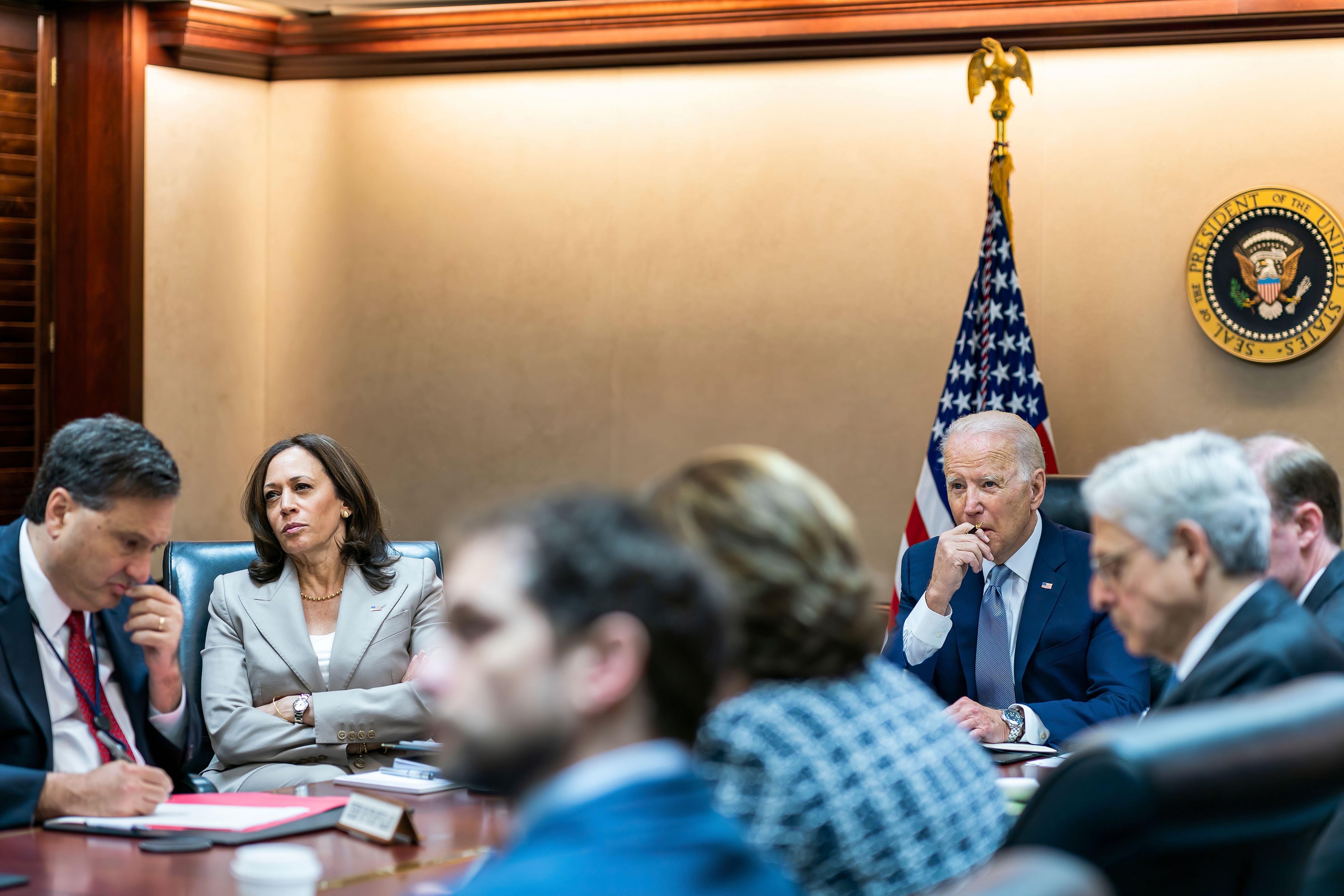 Biden i-a convocat la o discuție din „Situation Room” pe aliații europeni în legătură cu posibilitatea unui atac al Rusiei