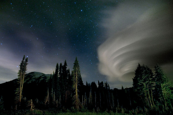 Corkscrew Clouds