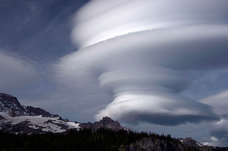 Corkscrew Clouds