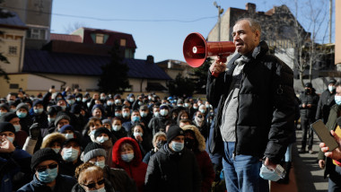 BUCURESTI - STB - PROTEST ANGAJATI - 19 IAN 2022