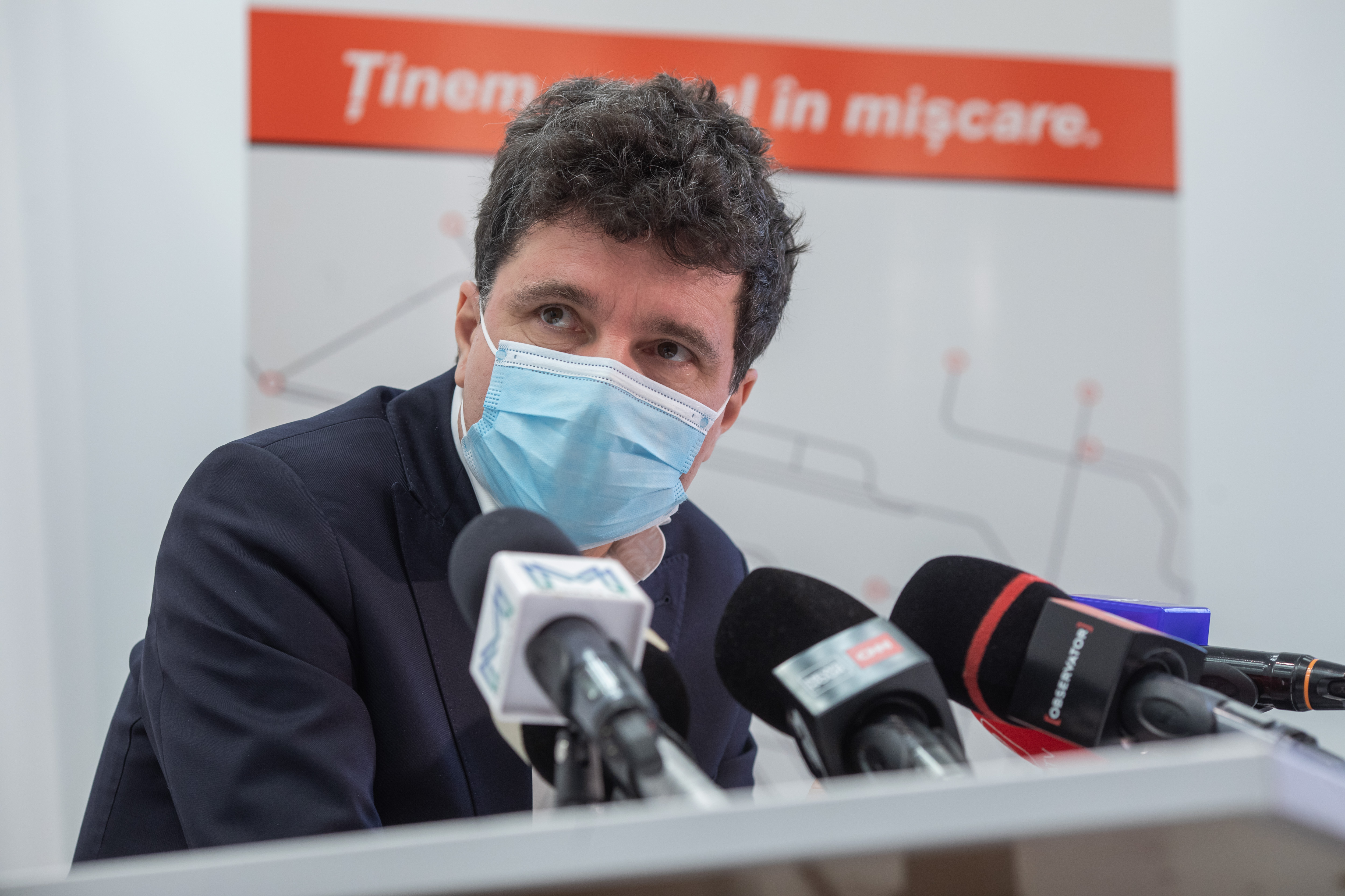 Nicușor Dan: Vestea bună e că am început ziua cu 20% autobuze, troleibuze, tramvaie în traseu și am sfârșit-o cu aproape 40%