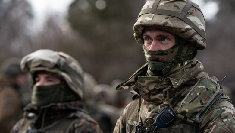 Ukrainian Legion Training, Kiev, Ukraine - 15 Jan 2022