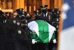 Funeral of NYPD Officer Jason Rivera, St. Patrick's Cathedral, New York, USA - 28 Jan 2022