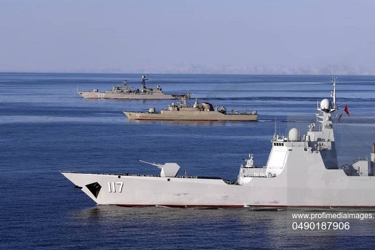 Rusia, China și Iranul vor organiza vineri exerciții militare navale în nordul Oceanului Indian