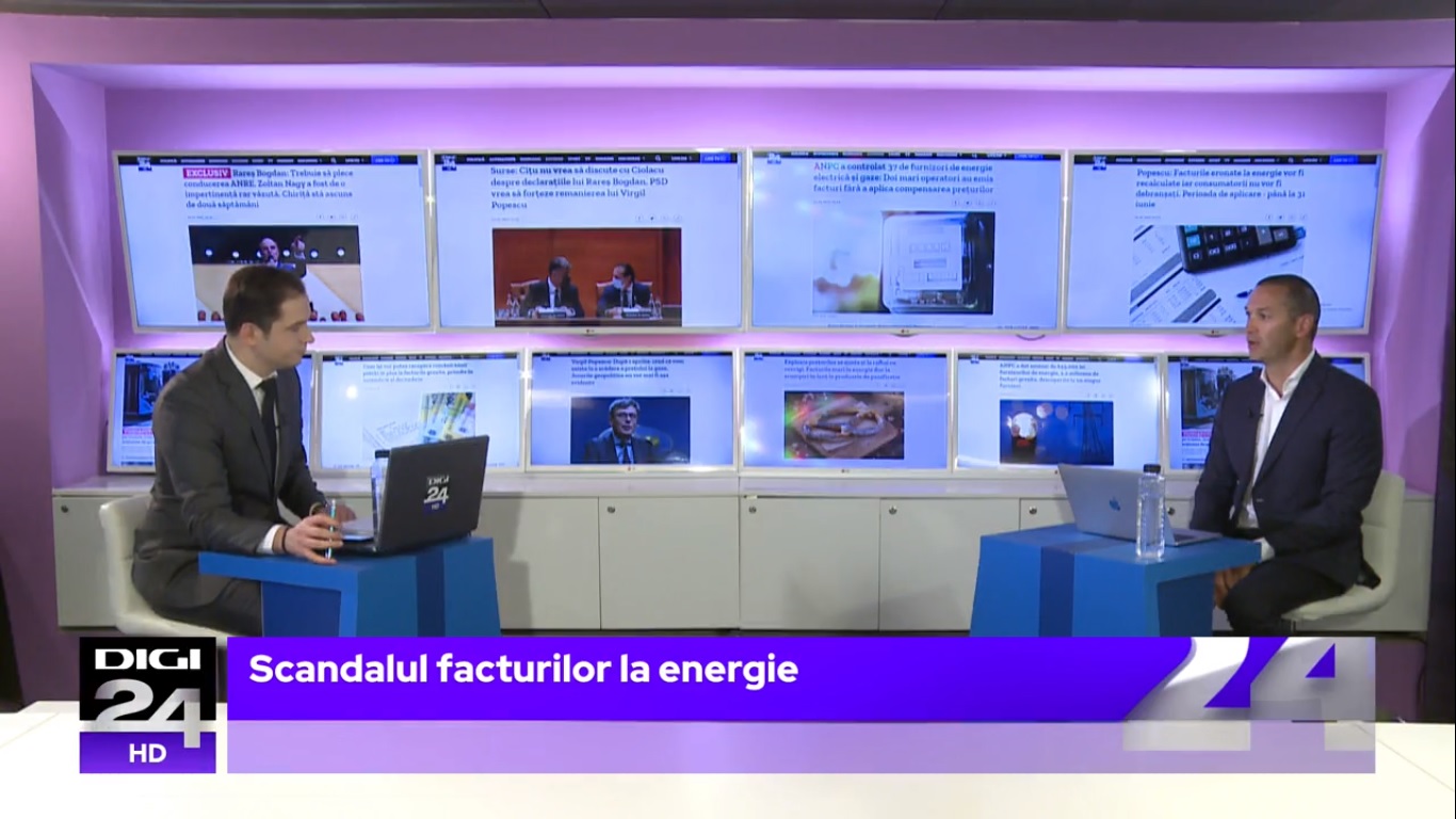 Nagy Bege Zoltan, vicepreședinte ANRE, la Interviurile Digi24.ro: Niciodată nu vom mai avea prețuri la energie ca acum doi ani