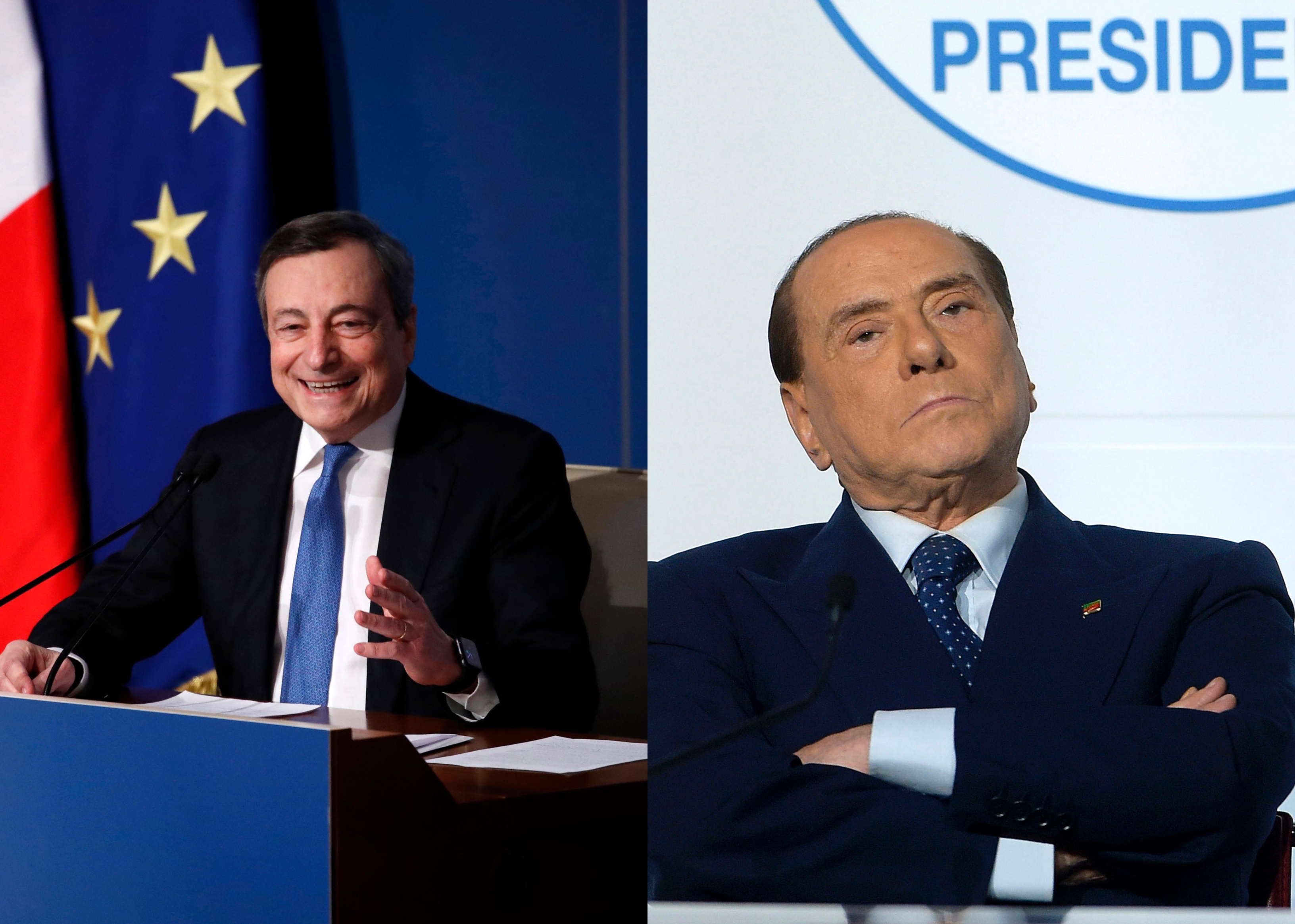Cine va fi următorul președinte al Italiei? Mario Draghi și Silvio Berlusconi sunt principalii favoriți