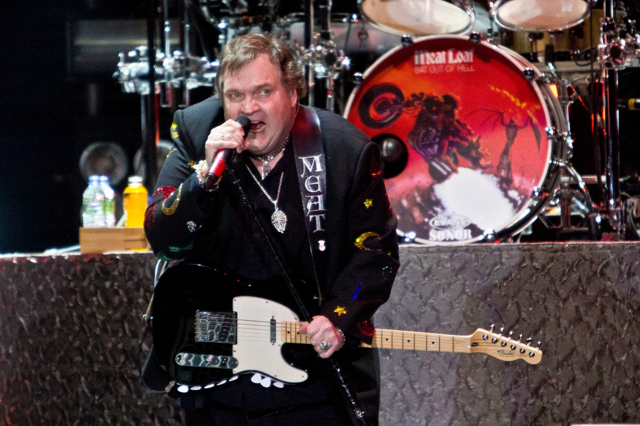 Meat Loaf performs live at Manchester Arena