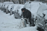 Nor'easter Snow Storm hits New York City, New York, USA - 29 Jan 2022