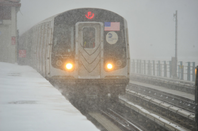 Nor'easter Storm Hits New York City, United States - 29 Jan 2022