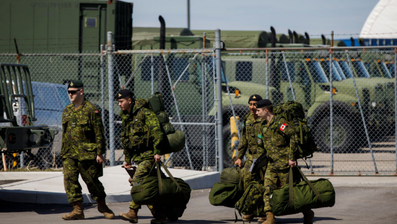 Canadian Military Personnel Begin To Mobilize In Effort Of Aiding Spread Of Coronavirus