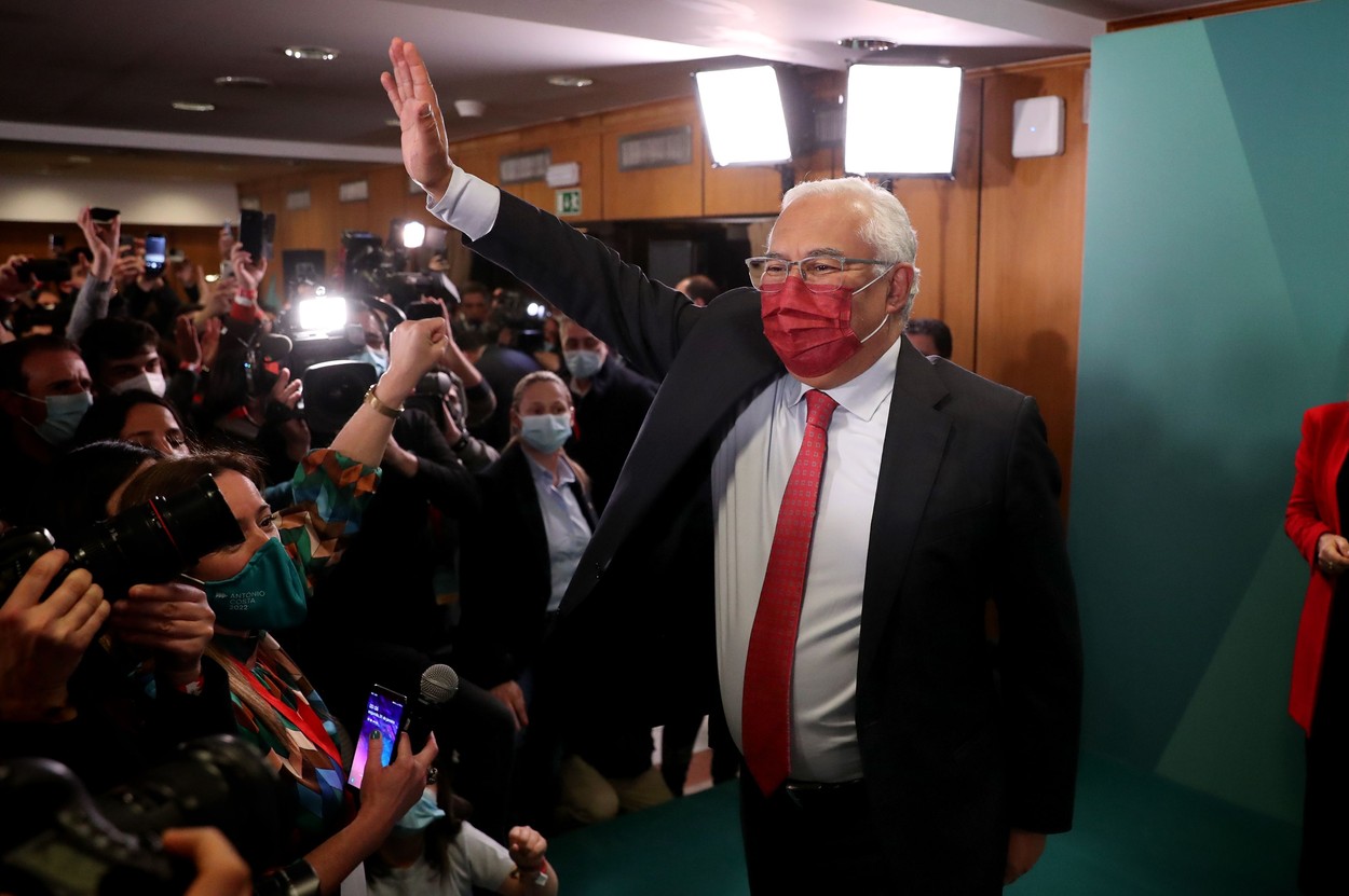Rezultat neașteptat la alegerile anticipate din Portugalia: Partidul Socialist al premierului Costa, aproape de majoritatea absolută