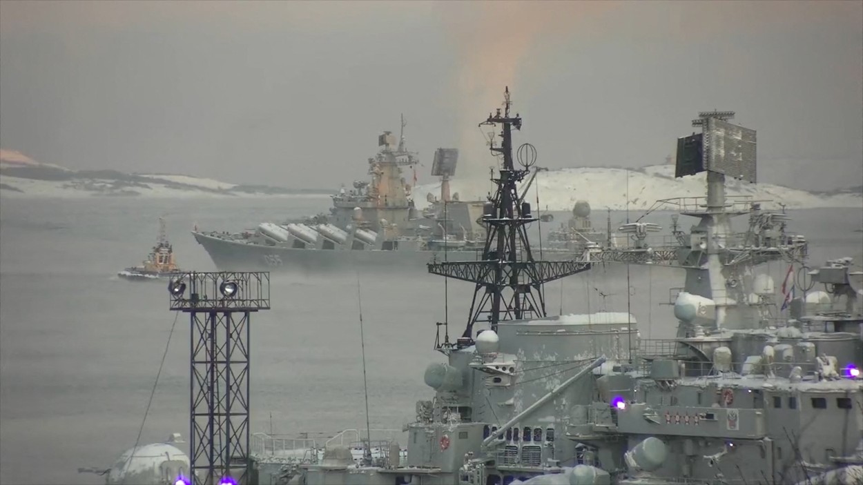 Flota rusă desfășoară exerciții militare antisubmarin în Marea Norvegiei. Încă 140 de nave rusești fac manevre în alte regiuni