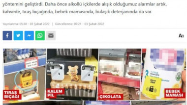 sisteme antifurt la alimente in turcia