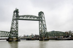 The De Hef bridge in Rotterdam, Netherlands - 03 Feb 2022