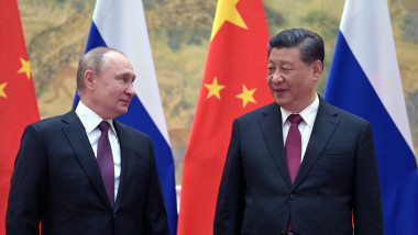 Pe măsură ce tensiunile cu Occidentul cresc, Putin și Xi Jinping devin tot mai apropiați. Foto: Getty Images